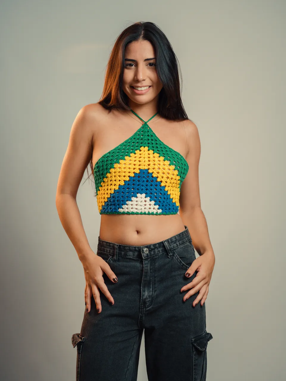 Bandana de Crochê Versátil — foto 1